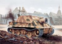 Wargames (WWII) military 6205 - Sturmtiger German Heavy Assault Gun (1:100) Zvezda