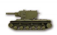 Wargames (WWII) tank 6202 - Soviet Tank KV-2 (1:100) Zvezda
