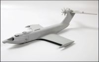 Model Kit ekranoplán 7016 - Ekranoplan A-90 (1:144) Zvezda