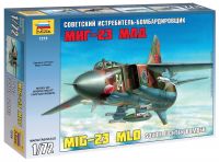 Model Kit letadlo 7218 - MIG-23 MLD Soviet Fighter (re-release) (1:72) Zvezda