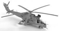 Model Kit vrtulník 7293 - MIL MI-24V/VP Hind E (1:72) Zvezda