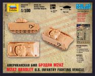 Wargames (HW) tank 7406 - Bradley (1:100) Zvezda