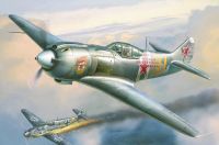 Wargames (WWII) letadlo 6255 - Lavočkin La-5 (1:144) Zvezda