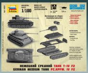 Wargames (WWII) tank 6251 - Panzer IV Ausf.H (1:100) Zvezda