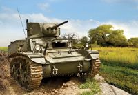 Wargames (WWII) tank 6265 - Stuart US-Tank (1:100) Zvezda