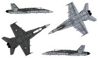 Model Kit letadlo 0016 - F/A-18C/D WILD WEASEL (1:72) Italeri