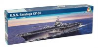 Model Kit loď 5520 - U.S.S. SARATOGA CV-60 (1:720) Italeri