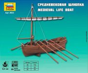 Model Kit loď 9033 - Medieval Life Boat (1:72) Zvezda