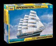 Model Kit loď 9045 - "Kruzenshtern" Sailingship (1:200) Zvezda