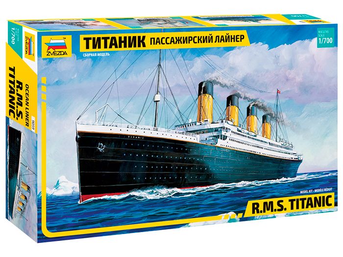 Model Kit loď 9059 - R.M.S. Titanic (1:700) Zvezda