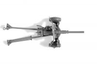 Model Kit military 3518 - British Anti-Tank Gun QF 6-PDR MK-II (1:35) Zvezda