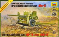 Model Kit military 3518 - British Anti-Tank Gun QF 6-PDR MK-II (1:35)