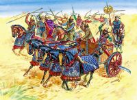 Wargames (AoB) figurky 8008 - Persian Chariot and Cavalry (1:72)