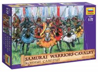 Wargames (AoB) figurky 8025 - Samurai Warriors-Cavalry XVI-XVII A. D. (1:72) Zvezda