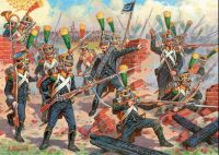 Wargames (AoB) figurky 8042 - French Elite Infantry Voltigeurs (re-release) (1:72) Zvezda