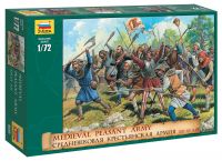 Wargames (AoB) figurky 8059  Medieval Peasant Army (1:72)