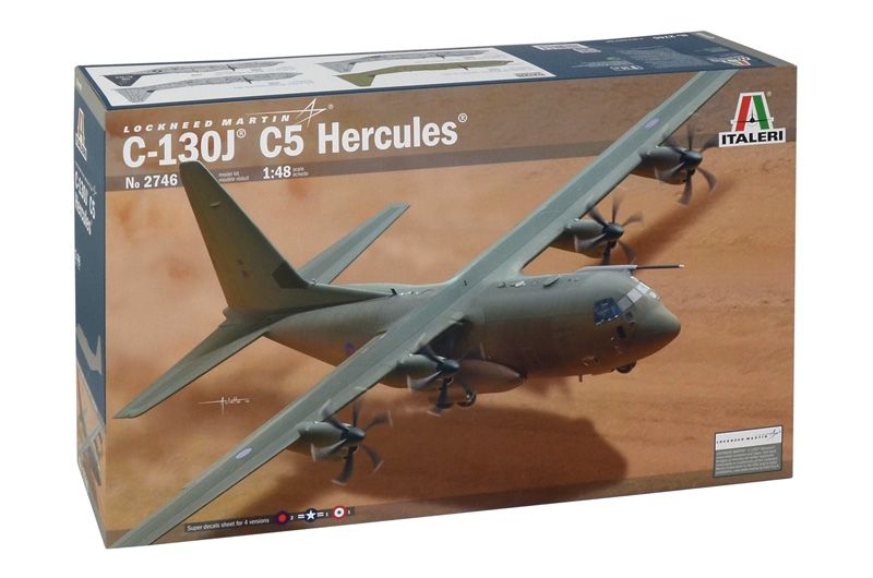 Model Kit letadlo 2746 - C-130J C5 HERCULES (1:48) Italeri