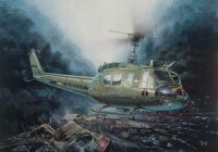 Model Kit vrtulník 0849 - UH-1D "SLICK" (1:48) Italeri