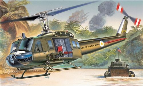 Model Kit vrtulník 1247 - UH-1D IROQUOIS (1:72) Italeri