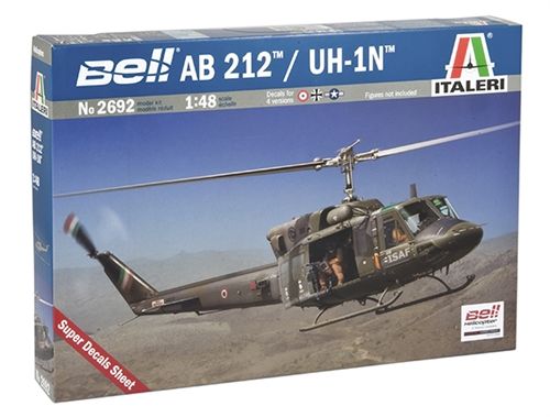 Model Kit vrtulník 2692 - AB 212 /UH 1N (1:48) Italeri