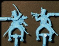 Model Kit figurky 6008 - FRENCH HUSSARS (NAP. WARS) (1:72) Italeri