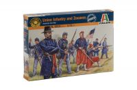 Model Kit figurky 6012 - UNION INFANTRY / ZUAVES (AMERICAN CIVIL WAR) (1:72) Italeri