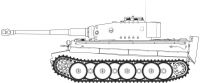 Classic Kit tank A1359 - Tiger-1, Mid Version (1:35) Airfix