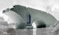 Classic Kit budova A75012 - Narrow Road Bridge Broken Span (1:72)