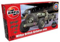 Classic Kit military A02339 - Willys Jeep, Trailer & 6PDR Gun (1:72)