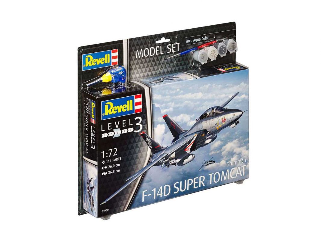 ModelSet letadlo 63960 - F-14D Super Tomcat (1:72) Revell