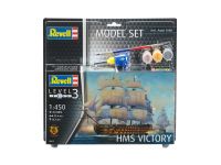 ModelSet loď 65819 - HMS Victory (1:450) Revell