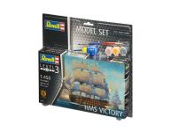 ModelSet loď 65819 - HMS Victory (1:450) Revell