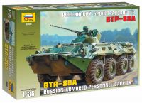Model Kit military 3560 - BTR-80A Russian Personnel Carrier (1:35) Zvezda
