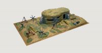 Model Kit diorama 6070 - WWII - BUNKER AND ACCESSORIES (1:72) Italeri