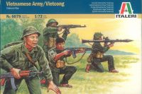 Model Kit figurky 6079 - VIETNAM WAR - VIETNAMESE ARMY / VIETCONG (1:72) Italeri