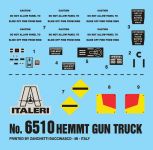 Model Kit military 6510 - HEMTT Gun Truck (1:35) Italeri