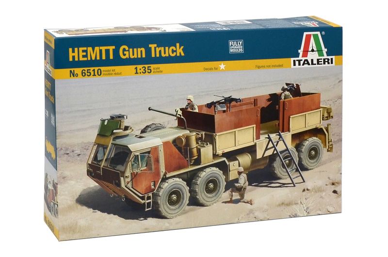 Model Kit military 6510 - HEMTT Gun Truck (1:35) Italeri