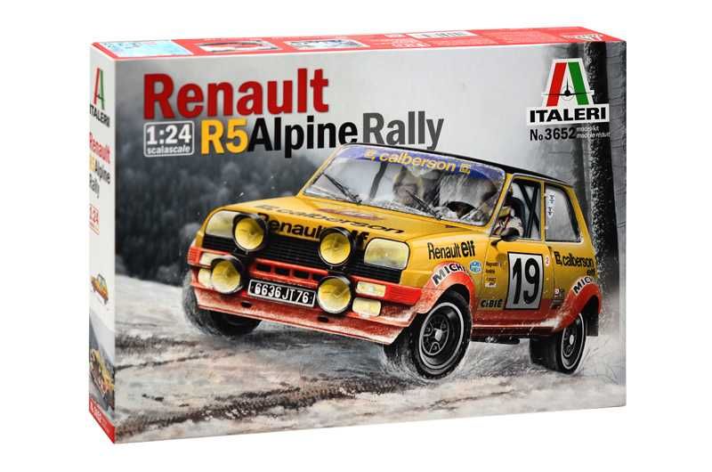 Model Kit auto 3652 - RENAULT R5 ALPINE RALLY (1:24) Italeri