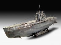 Plastic ModelKit ponorka Limited Edition 05163 - German Submarine Type VII C/41 (Platinum Edition) (1:72) Revell