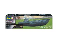 Plastic ModelKit ponorka Limited Edition 05163 - German Submarine Type VII C/41 (Platinum Edition) (1:72) Revell
