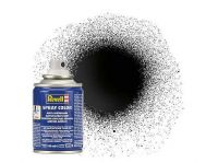 Barva Revell ve spreji - 34107: leská černá (black gloss)