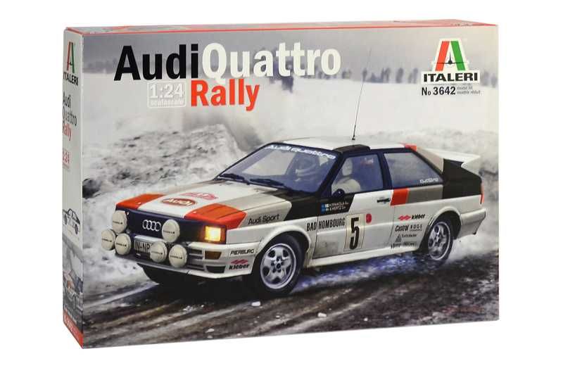 Model Kit auto 3642 - Audi Quattro Rally (1:24) Italeri