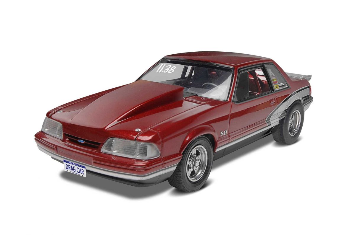 Plastic ModelKit MONOGRAM auto 4195 - 90 Mustang LX 5,0 Drag Racer (1:25)
